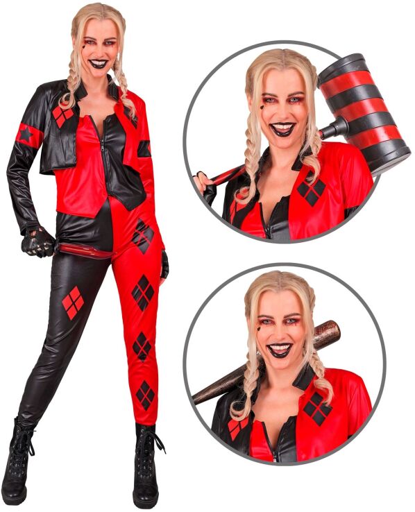 WM Στολή Ενηλίκων Evil Harlequin Medium (18812) (1)