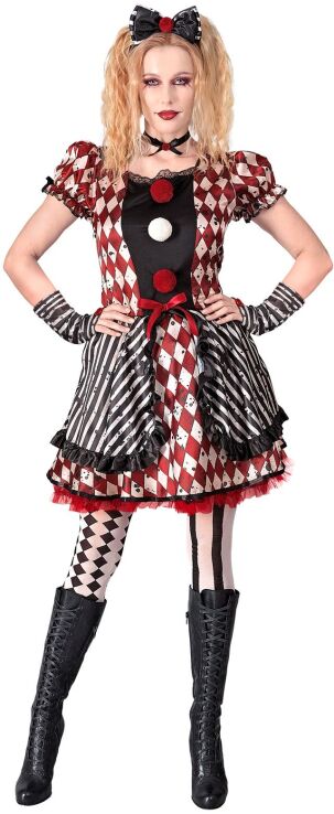 WM Στολή Ενηλίκων Harlequin Doll Medium (42702) (0)