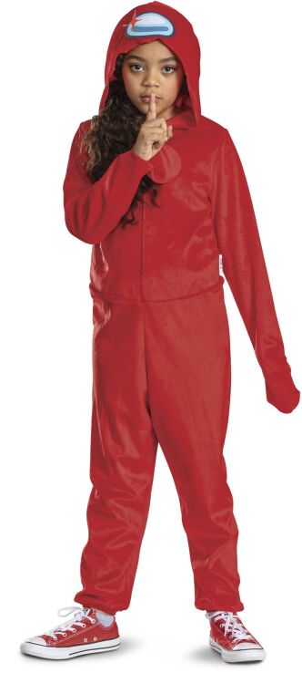 Jakks Pacific Disguise Red Impostor Hooded Στολή Παιδική Medium Νο 7-8 (197919K-20L/M) (1)