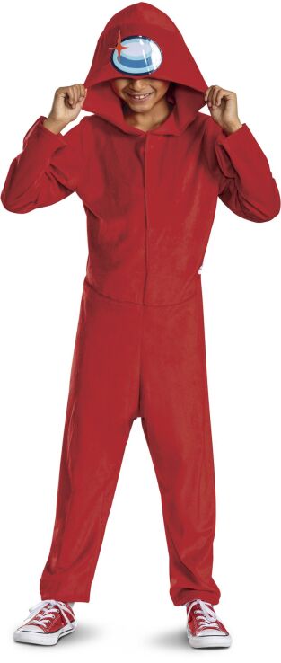 Jakks Pacific Disguise Red Impostor Hooded Στολή Παιδική Medium Νο 7-8 (197919K-20L/M) (2)