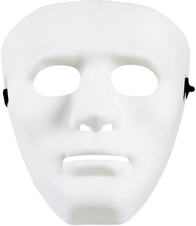 WM Μάσκα Λευκή Anonymous (00851) (0)
