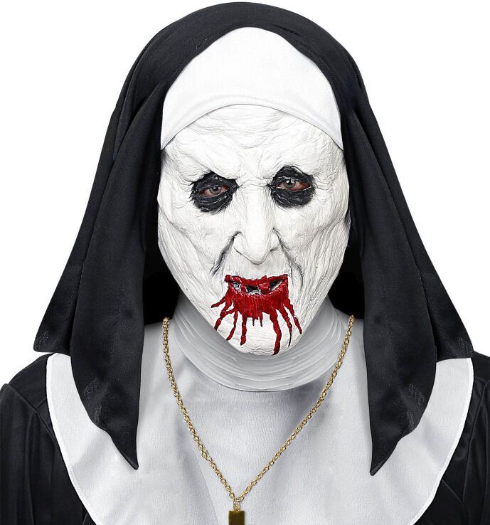 WM Μάσκα Horror Nun (03291) (0)