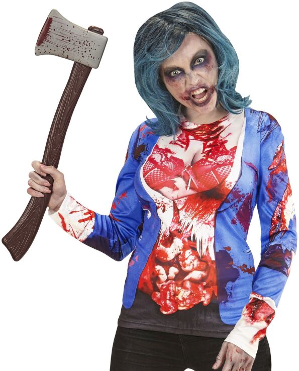 WM T-Shirt Ενηλίκων Zombie Woman (98709) (0)