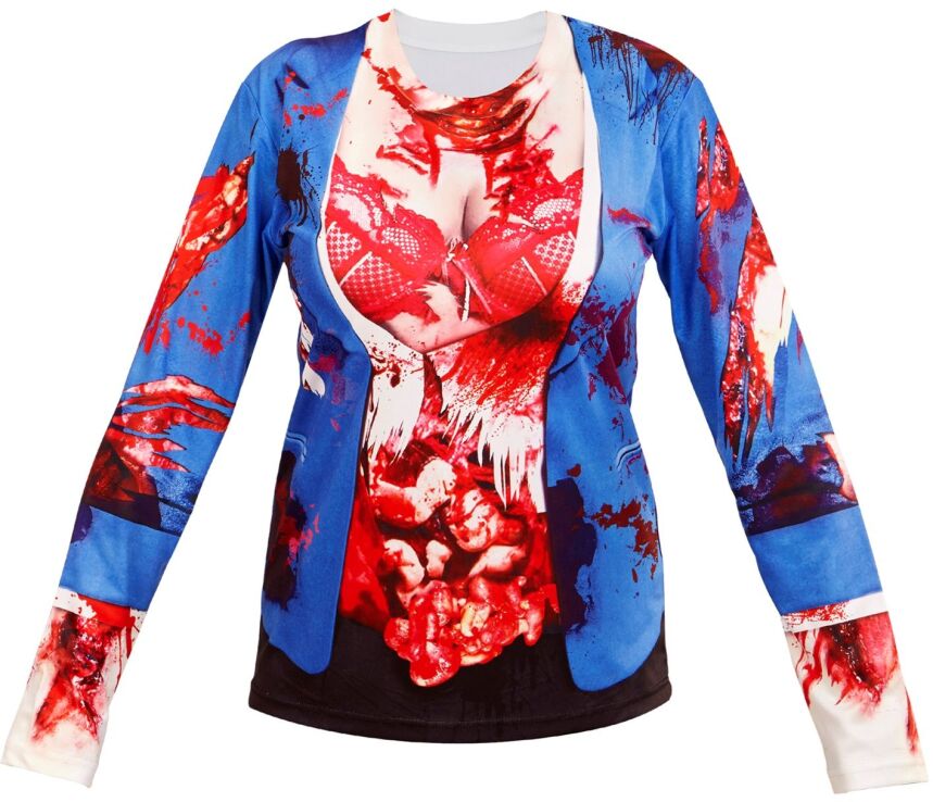 WM T-Shirt Ενηλίκων Zombie Woman (98709) (2)