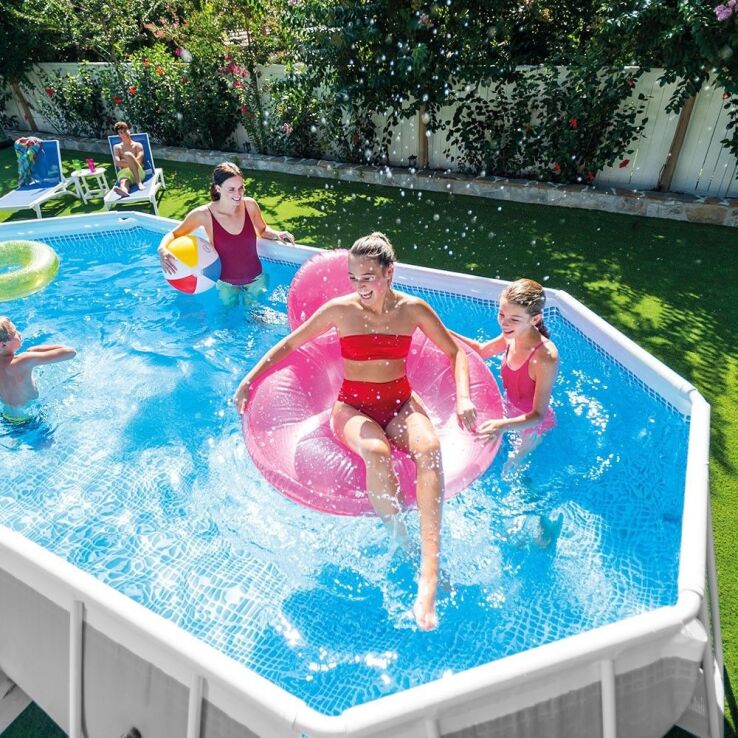 Intex Πισίνα-Prism Frame Oval 5.03m X 2.74m X 1.22m (26796NP) (5)