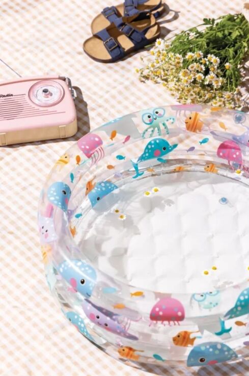 Intex Πισίνα 3-Ring Baby Pool 61x61x22cm (57106NP) (2)