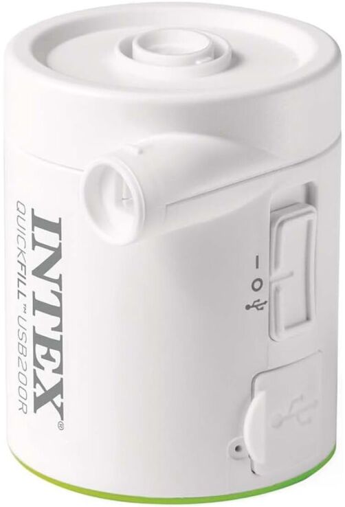 Intex Τρόμπα Rechargeable Ηλεκτρική  Quick Fill USB200R (66637) (1)