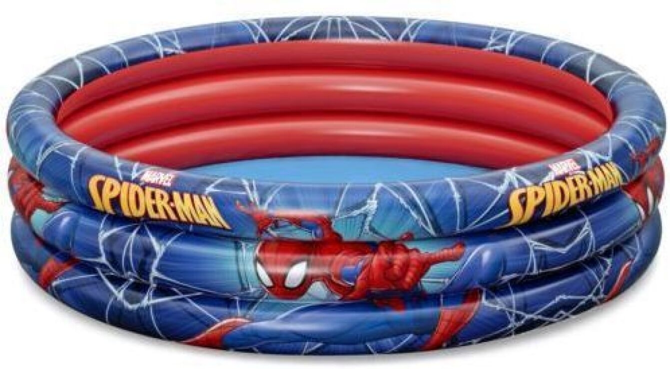 Bestway Spiderman Πισίνα 3-Ring 122x122x30cm-2 Σχέδια (98018) (3)