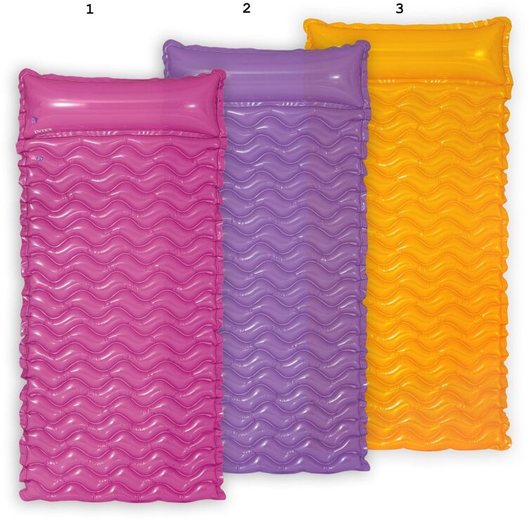 Intex Στρώμα Tote-N-Float Wave-3 Σχέδια 229cmX86cm (58807EU) (1)