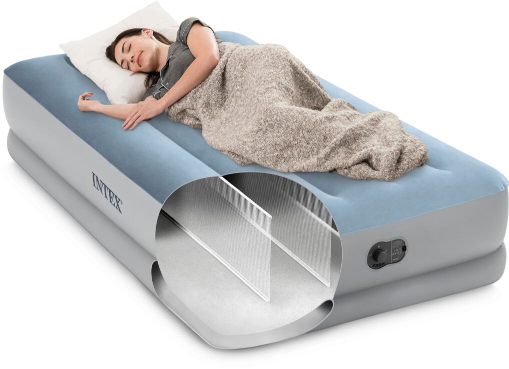 Intex Στρώμα Twin Dura-Beam Comfort Airbed 99x191x36cm (64157) (2)