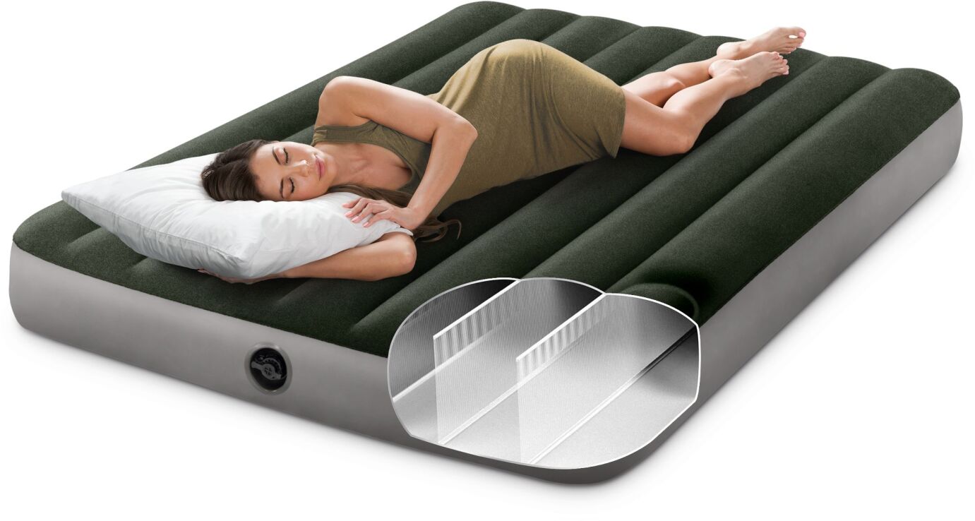 Intex Στρώμα Full Dura-Beam Downy Airbed Foot Bip 191x137x25cm (64762) (2)