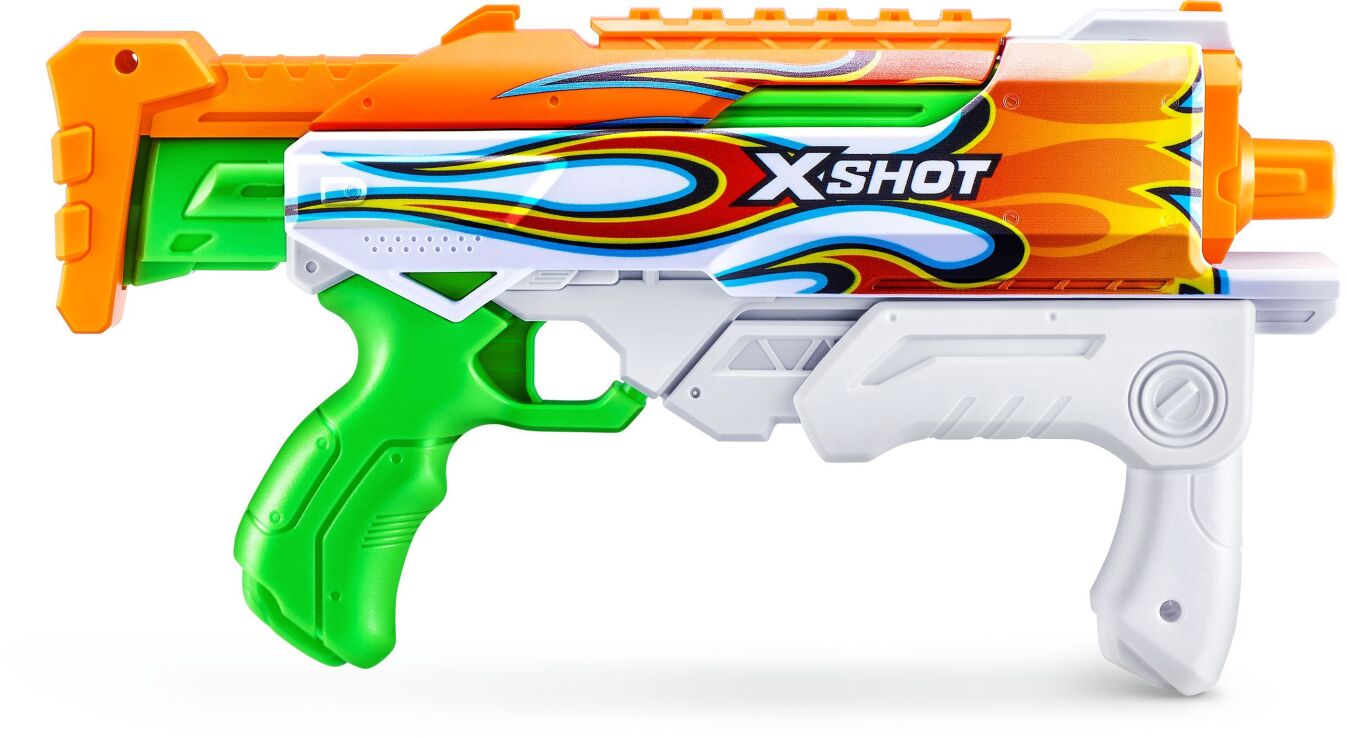 Zuru X-Shot Νεροπίστολο Skins Hyperload Fast-Fill-4 Σχέδια (11854) (3)