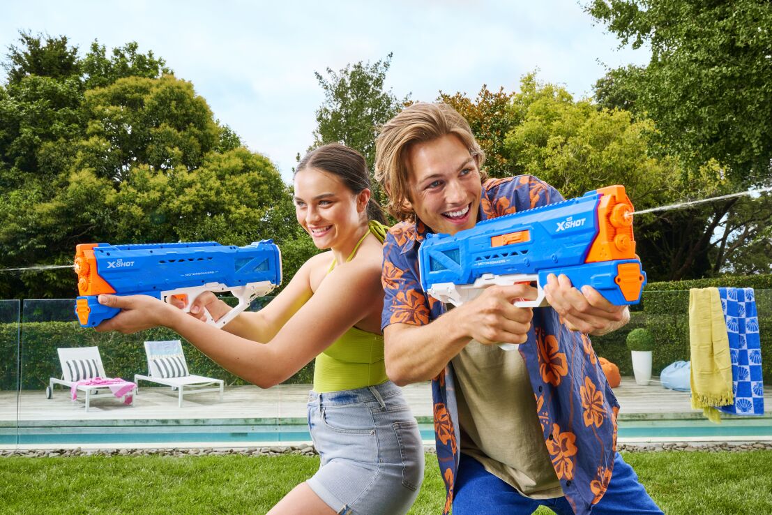 Zuru X-Shot Νεροπίστολο Motor Soakers Small Fast Fill (118158) (6)