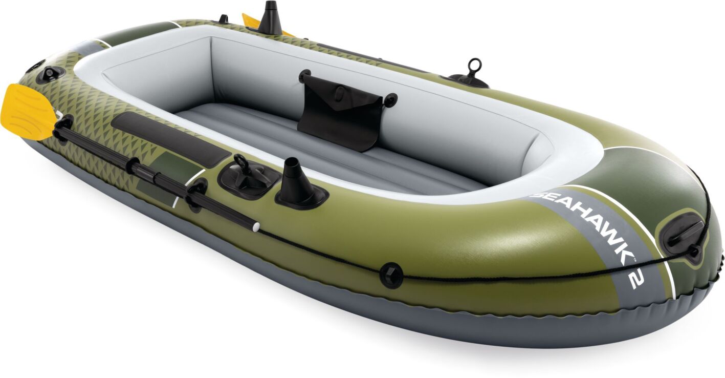Intex Βάρκα 2 Ατόμων-Seahawk 2 Boat 236cmX114cmX41cm (66332NP) (1)