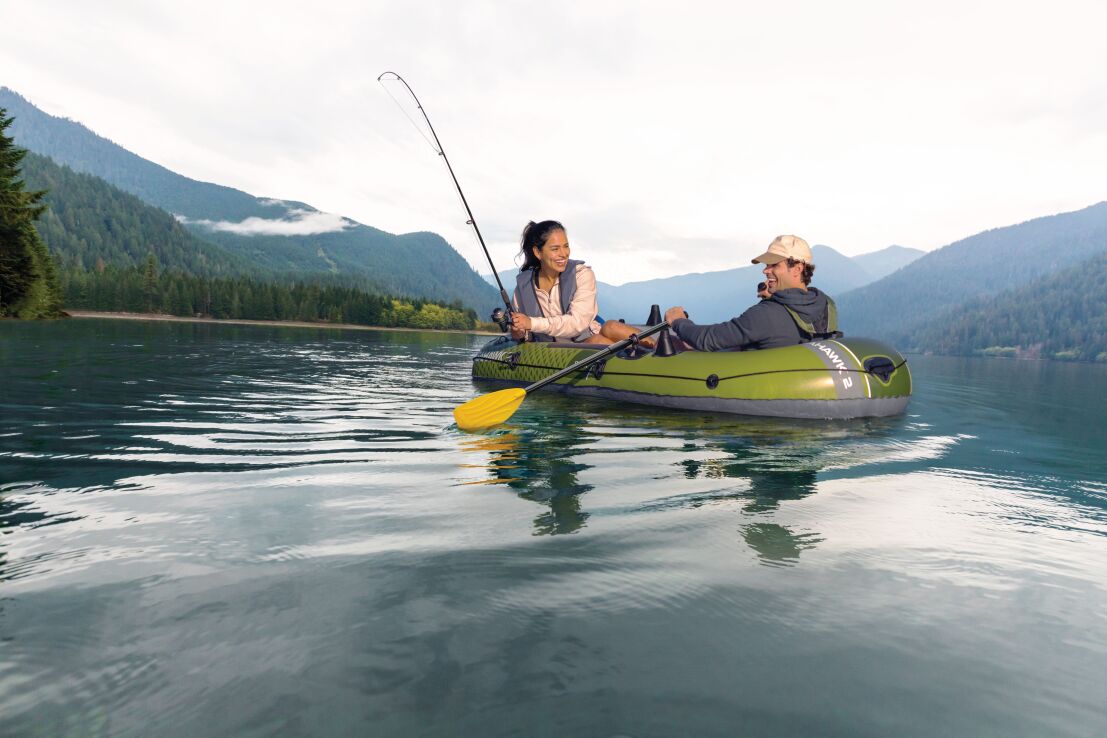 Intex Βάρκα 2 Ατόμων-Seahawk 2 Boat 236cmX114cmX41cm (66332NP) (12)