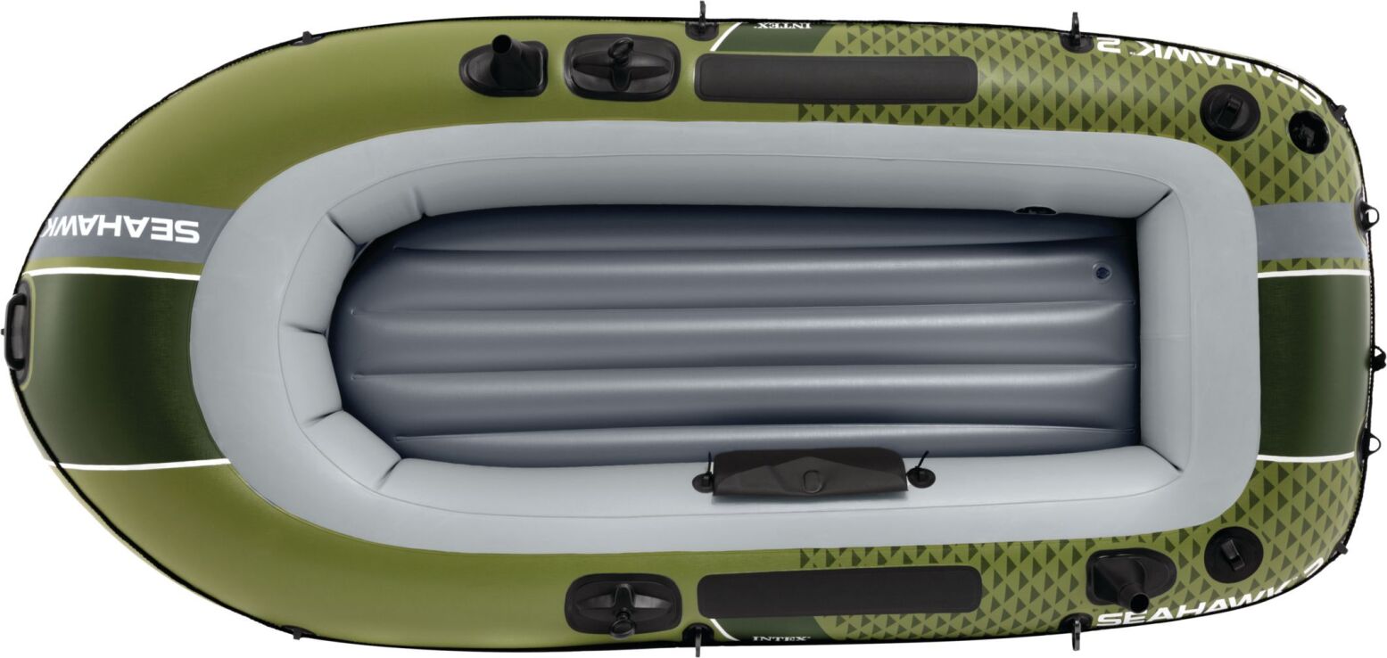 Intex Βάρκα 2 Ατόμων-Seahawk 2 Boat 236cmX114cmX41cm (66332NP) (2)