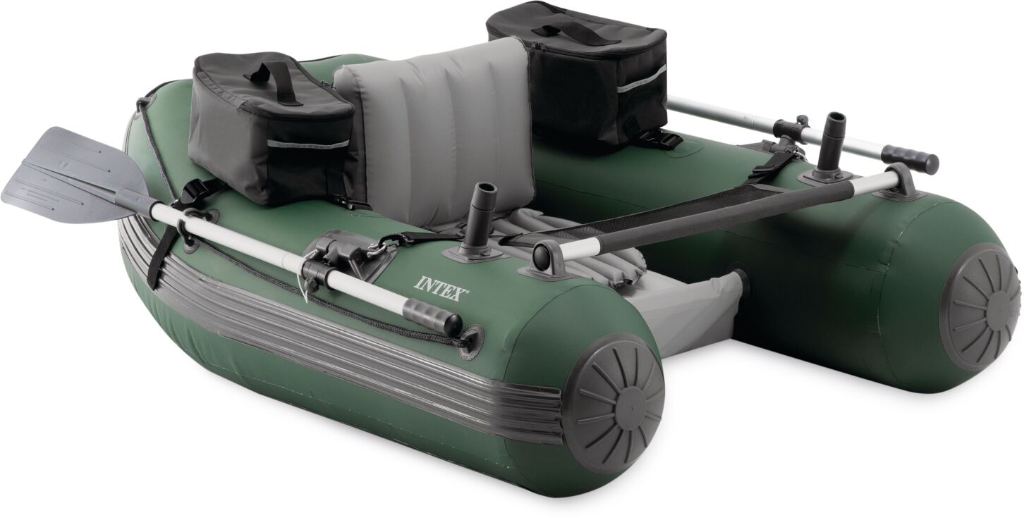 Intex Βάρκα 1 Ατόμου-Big Catch Pro Fishing Tube 165x119x38cm (68381NP) (1)