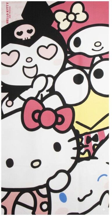Cerda Hello Kitty Πετσέτα Θαλάσσης (2200010683) (0)