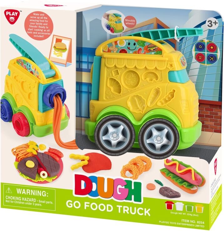 Playgo Πλαστοζυμαράκια Dough Go Food Truck (8254) (0)