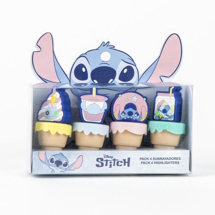 Cerda Stitch Μαρκαδόροι Υπογράμμισης 4Τμχ (2700002034) (1)