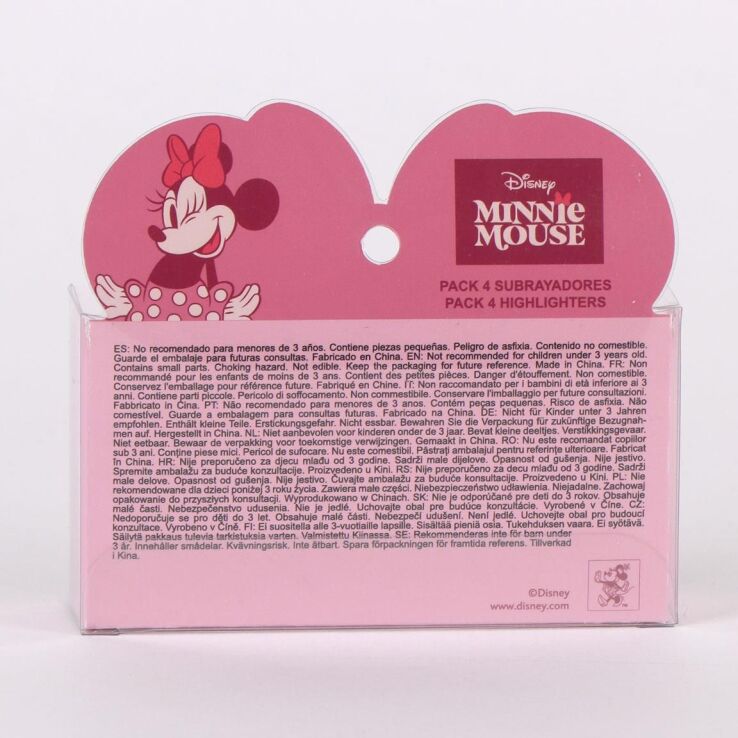 Cerda Minnie Μαρκαδόροι Υπογράμμισης 4Τμχ (2700002035) (3)
