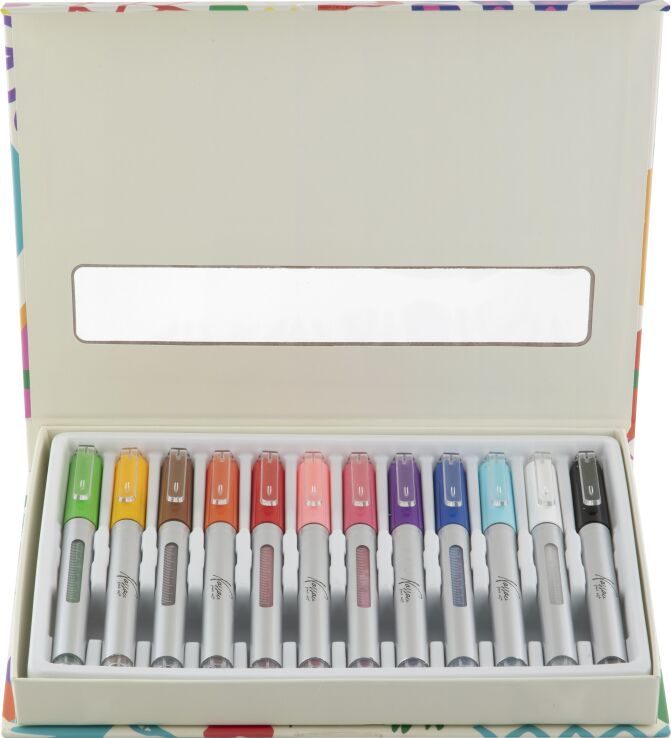 CCG Nassau Μαρκαδόροι Ακρυλικά Χρώματα 12Τμχ (AR017000) (1)