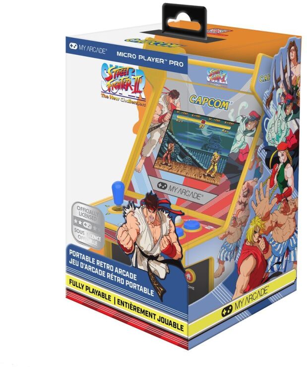 MyArcade Ηλεκτρονικό Χειρός Retro Street Fighter II Micro Player Pro (DGUNL-4185) (1)
