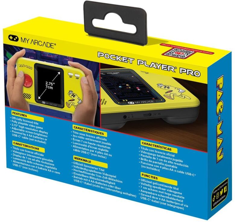 MyArcade Ηλεκτρονικό Χειρός Retro Pac-Man Pocket Player Pro (DGUNL-4198) (7)