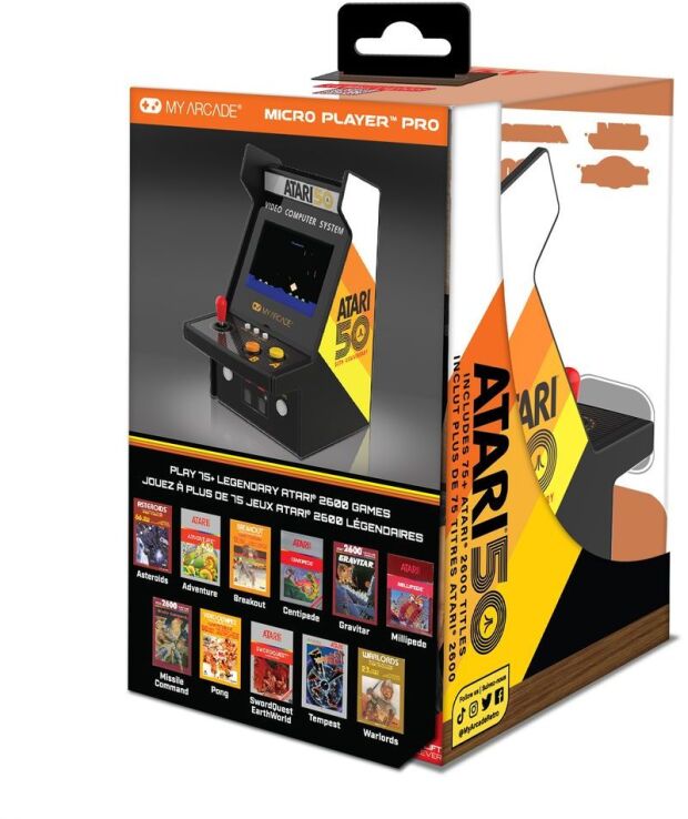 MyArcade Ηλεκτρονικό Χειρός Retro Atari Micro Player Pro (DGUNL-7013) (8)