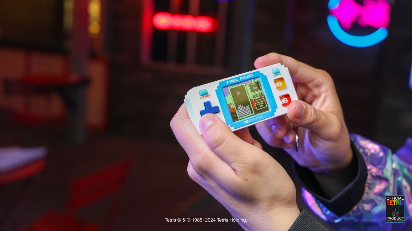 Λαμπάδα MyArcade Ηλεκτρονικό Χειρός Retro Tetris Pixel Pocket (DGUNL-7119) (2)