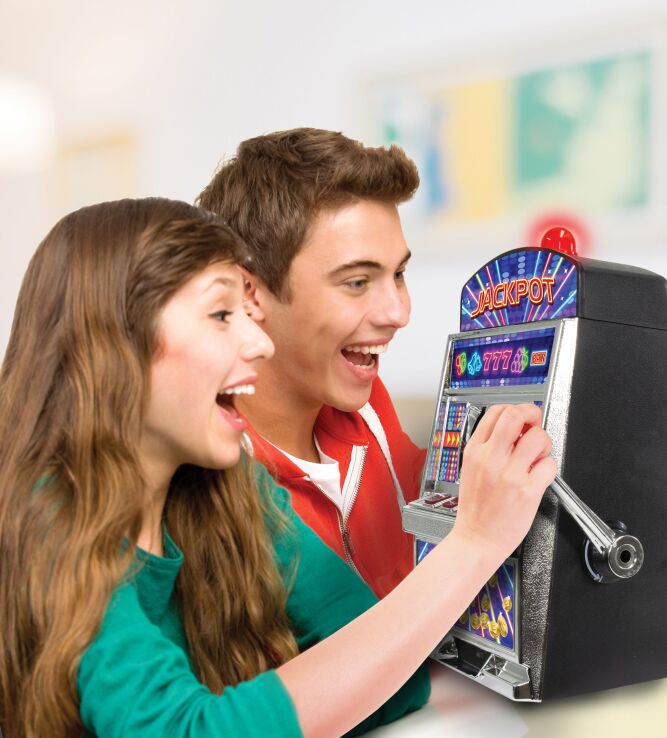 MAM Slot Machine Electronic Arcade Neon Series (GA007) (2)