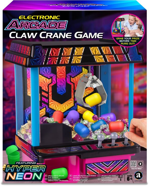 MAM Claw Crane Electronic Arcade Neon Series (GA014HB) (1)