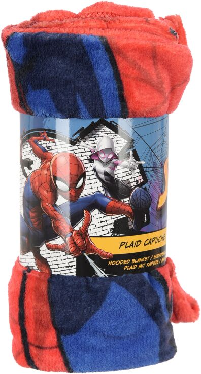 Sun City Κ26/27 Spiderman Κουβερτάκι Με Κουκούλα (ZH20100) (1)