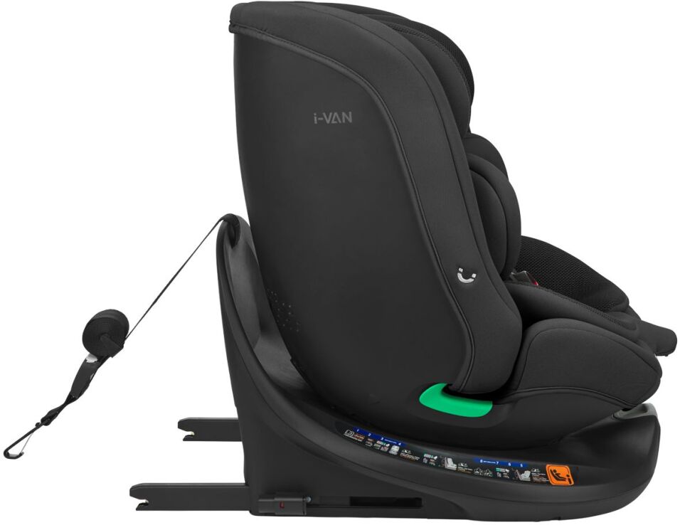 Kikkaboo Κάθισμα Αυτοκινήτου I-Van I-Size Black (31002100081) (4)
