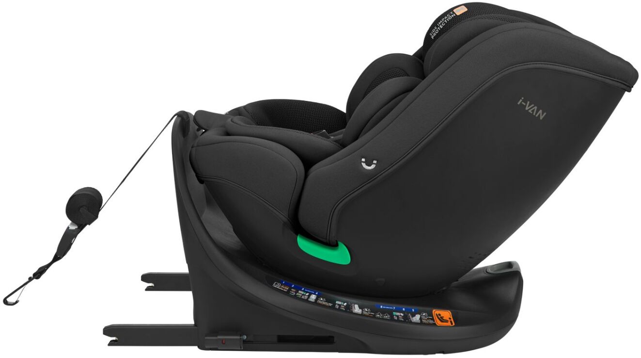 Kikkaboo Κάθισμα Αυτοκινήτου I-Van I-Size Black (31002100081) (5)