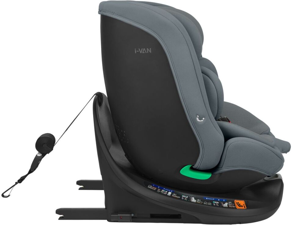 Kikkaboo Κάθισμα Αυτοκινήτου I-Van I-Size Dark Grey (31002100082) (4)
