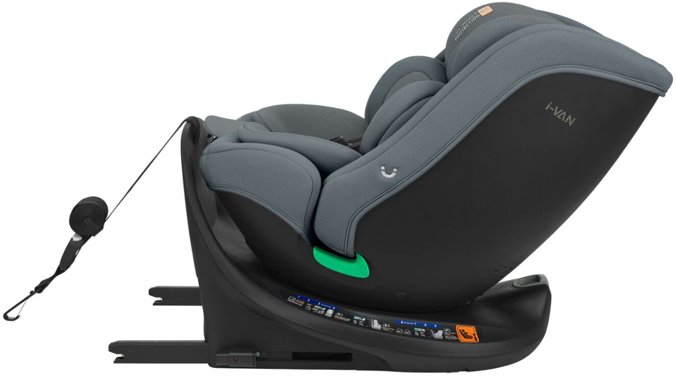 Kikkaboo Κάθισμα Αυτοκινήτου I-Van I-Size Dark Grey (31002100082) (5)