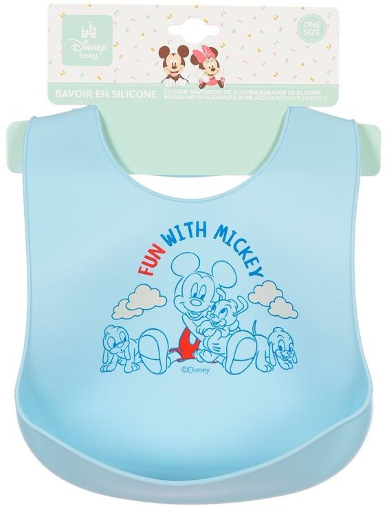 Sun City Κ26 Mickey Σαλιάρα Σιλικόνης (EZ09010) (1)