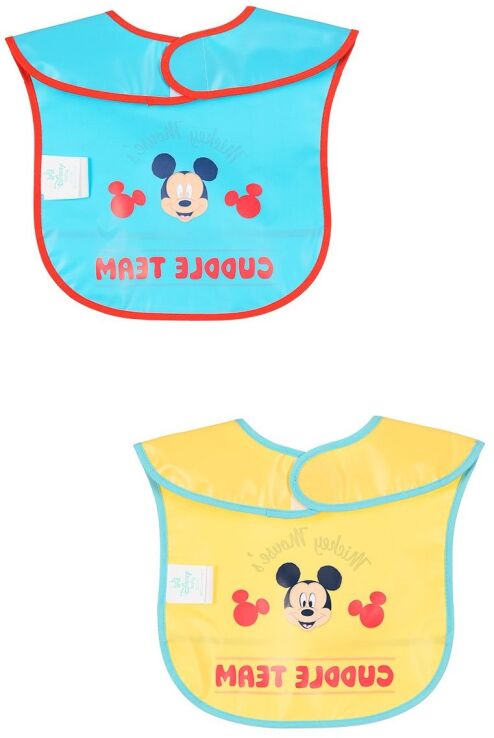 Sun City Κ26 Mickey Σετ 2 Σαλιάρες Eva (EZ09011) (2)