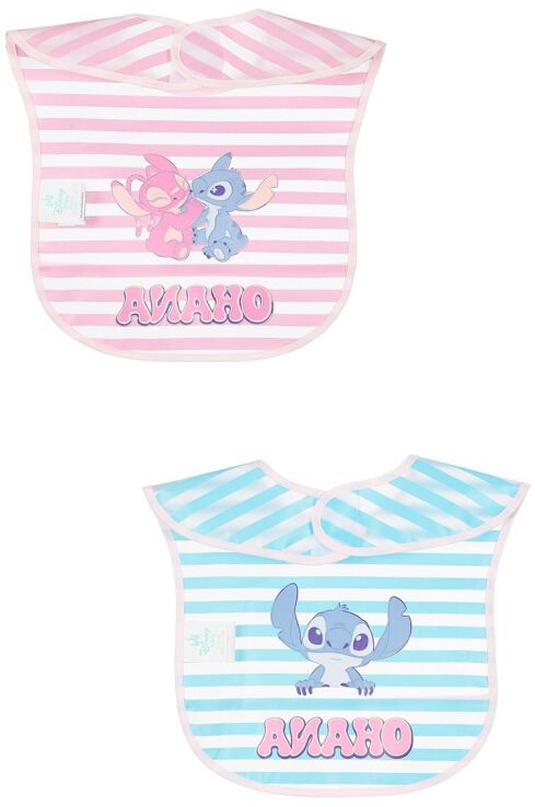 Sun City Κ26 Lilo & Stitch Σετ 2 Σαλιάρες Eva (EZ09020) (2)