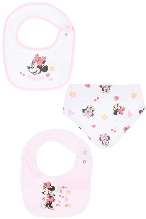 Sun City Κ26 Minnie Σετ 3 Σαλιάρες (EZ09027) (0)