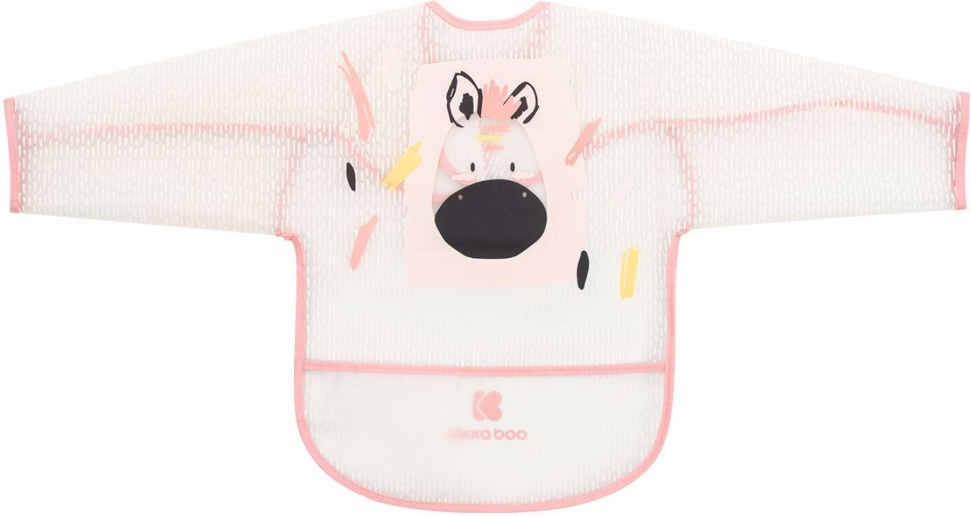 Kikkaboo Σαλιάρα Με Μανίκια Arty Pink (31303030057) (0)