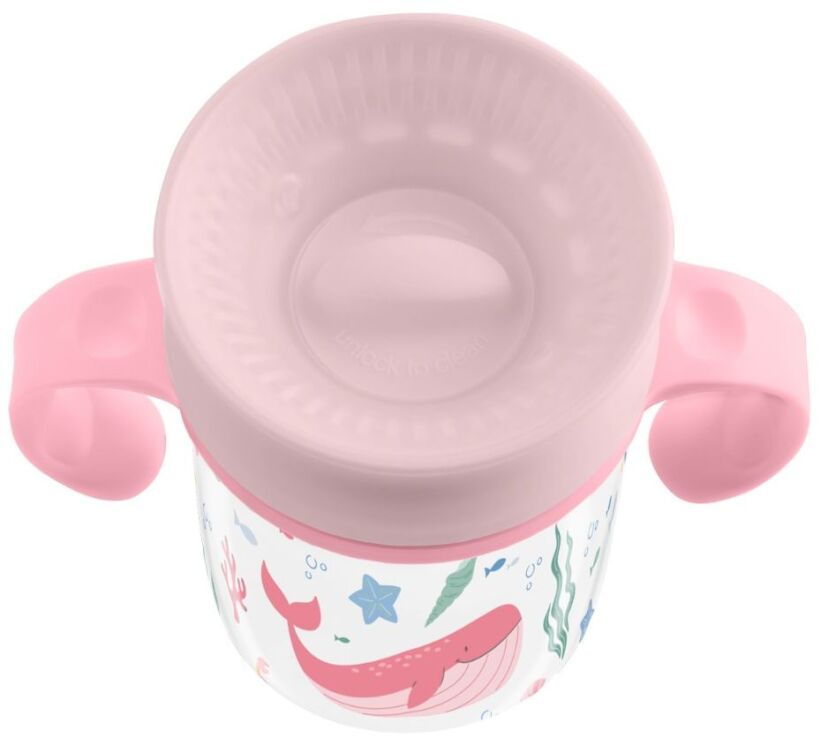 Kikkaboo Κύπελλο 360° Deep Sea Pink (31302030068) (2)