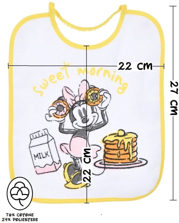 Sun City Minnie Σετ 6 Σαλιάρες (HY00177) (2)