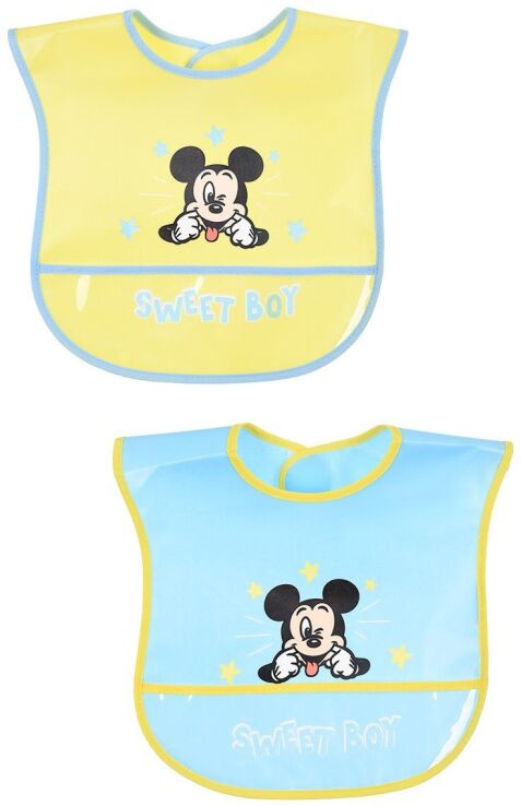 Sun City Χ25/26 Mickey Σετ 2 Σαλιάρες Eva (HY00178) (0)