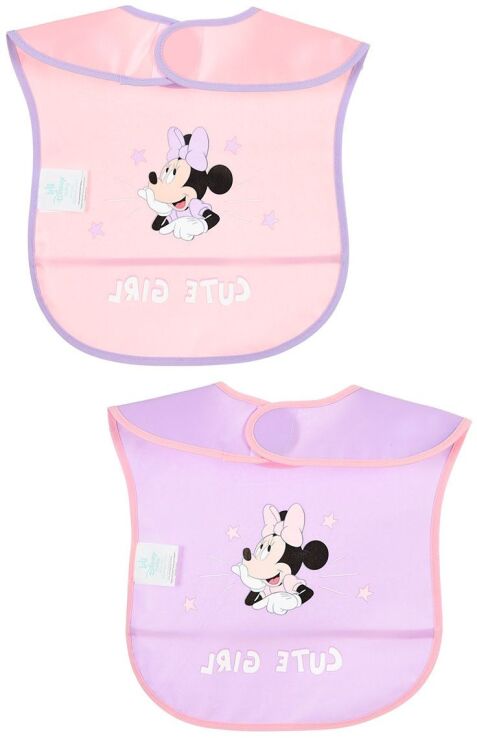 Sun City Χ25/26 Minnie Σετ 2 Σαλιάρες Eva (HY00179) (2)