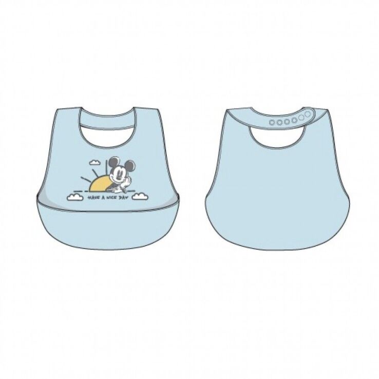 Sun City Mickey Σαλιάρα Σιλικόνης (HY00180) (0)