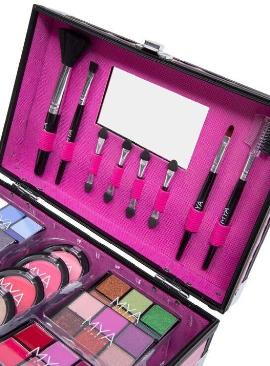 MYA Βαλιτσάκι Make Up Pink & Black Case (410034) (3)