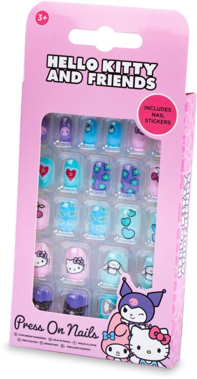 RMS Hello Kitty Σετ Νυχιών Press On Nails-2 Σχέδια-1Τμχ (04-6150) (1)