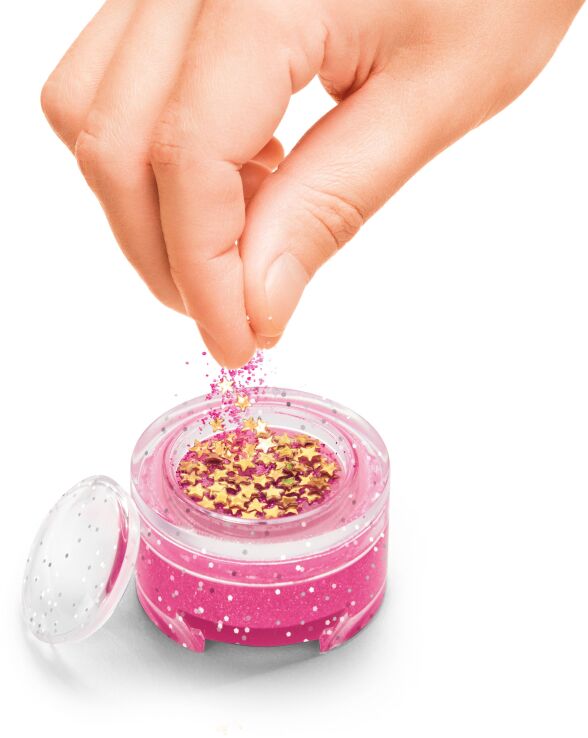 Cra-Z-Art Shimmer'N Sparkle Glitter & Gem Gloss Lockets (65548) (3)